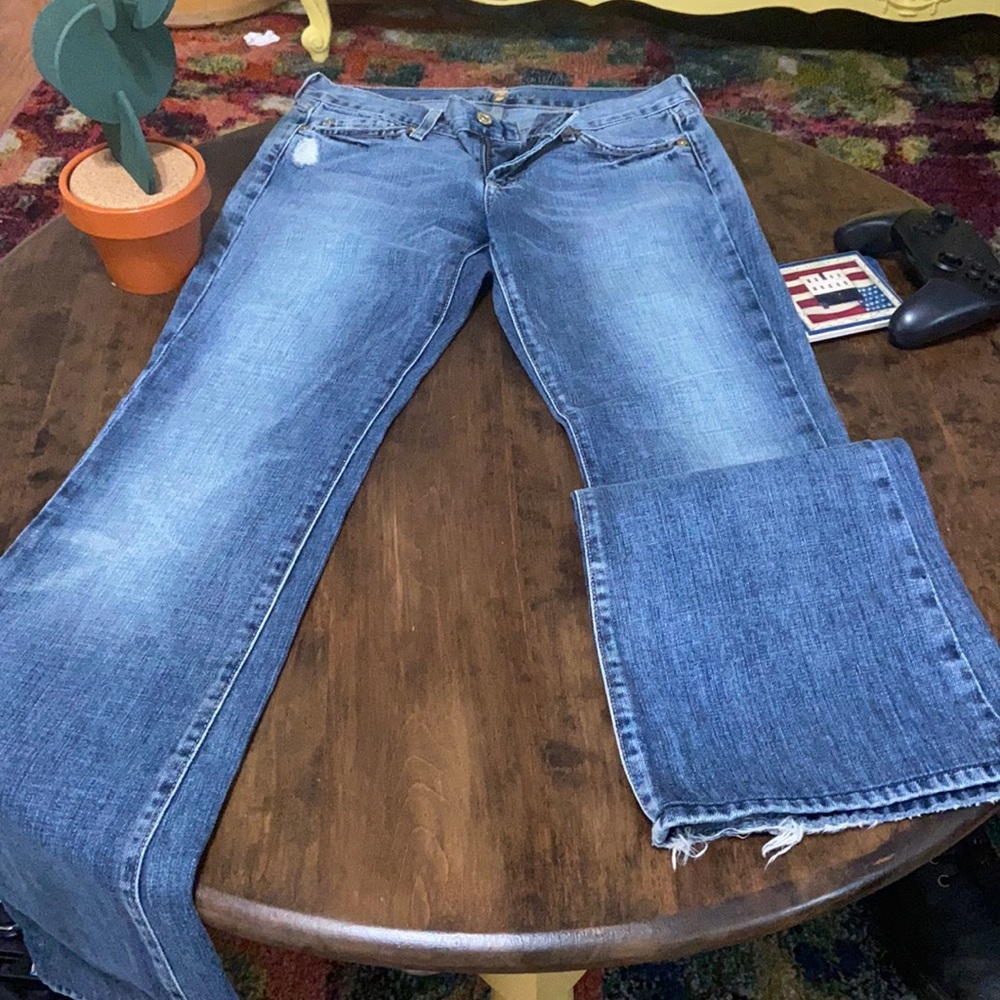 7 for all mankind jeans size 28